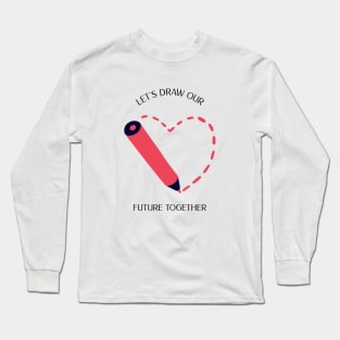 Valentine Heart Long Sleeve T-Shirt